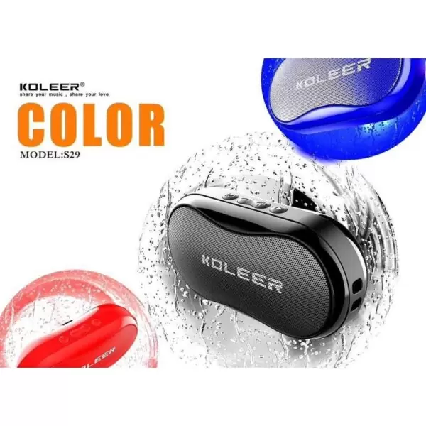 koleer s29 bluetooth speaker price in bangladesh