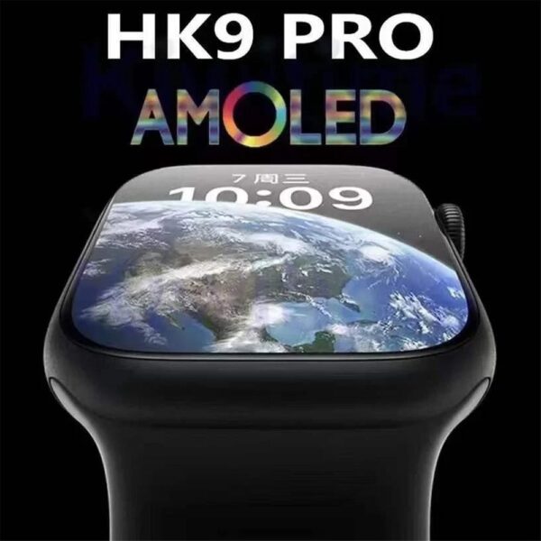HK9 Pro AMOLED Display Bluetooth Calling Smart Watch