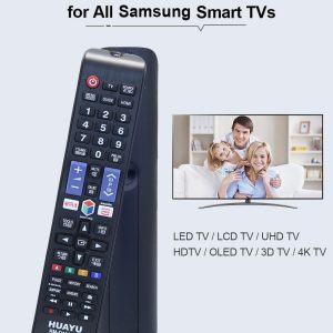 RM-D1078+2 HUAYU RM-D1078+2 Replace for Samsung Remote Control with Smart tv