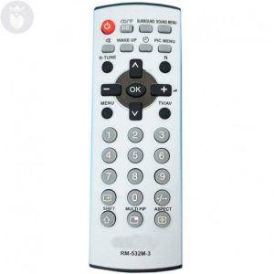 Panasonic Box TV Old (RM-532M-3) Compatible Remote Control High Quality. , Master Remote