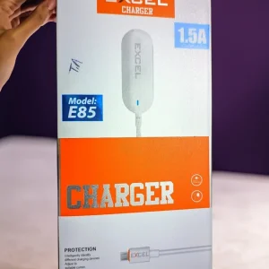 Excel E85, 1.5A Single port Wall Charger, Quick charging