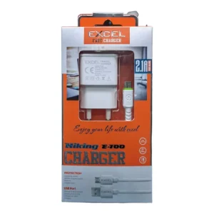 Excel Fast charger 2.1A/12W Type B Model E-100