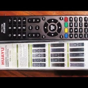 RC STAR RM-L1306+ All LED TV & Smart T.V Supported Universal T.V Remote