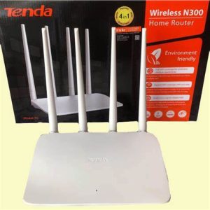 Tenda F6 N300 Single-Band 4 Antenna Easy Setup Wi-Fi Router