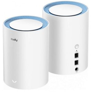 Cudy M1200 AC1200 Whole Home Mesh Wi-Fi (2 Pack) Router